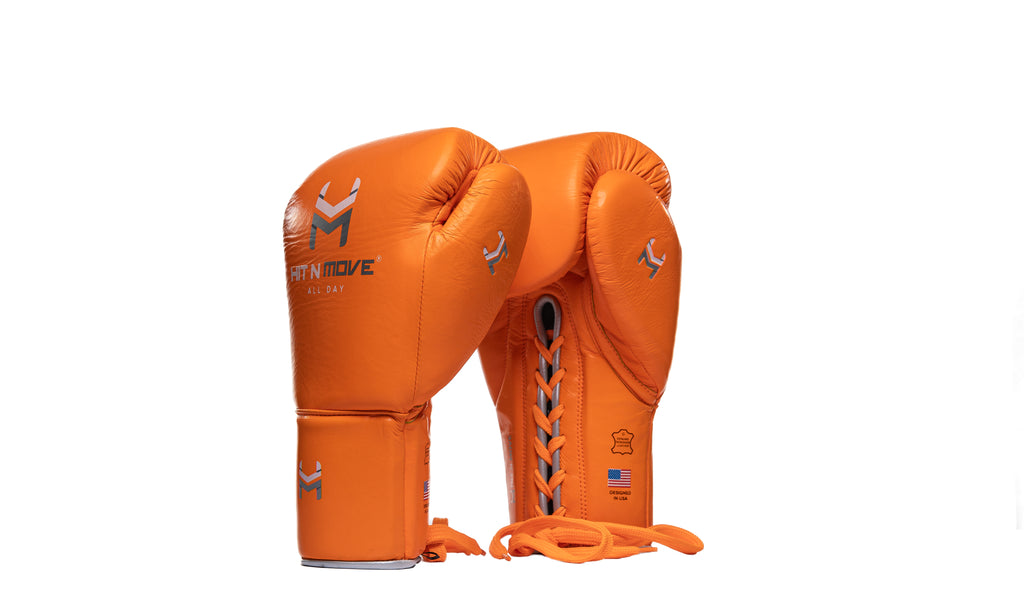 HIT'N'MOVE ALL DAY® Pro Balance (Laces) boxing gloves