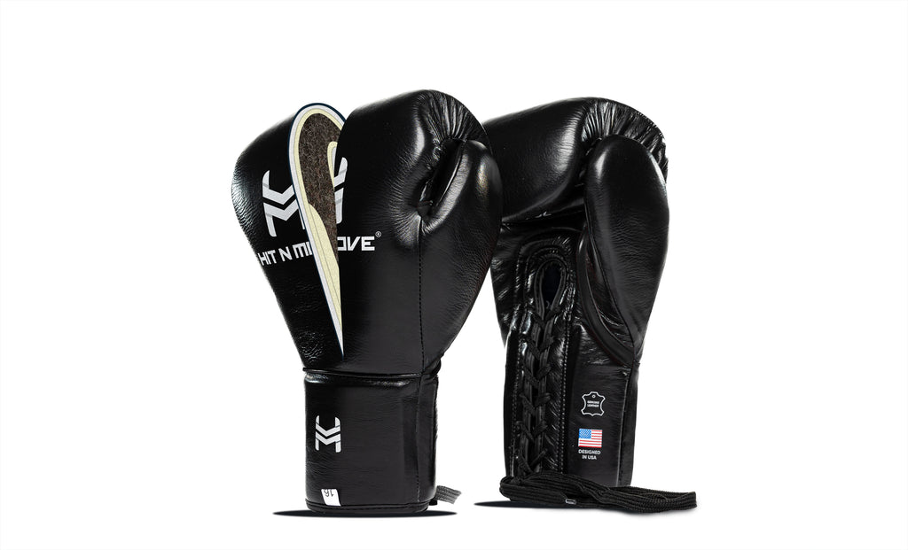 HiT'N'MOVE Horse Hair Boxing Gloves (Hook and Loop)
