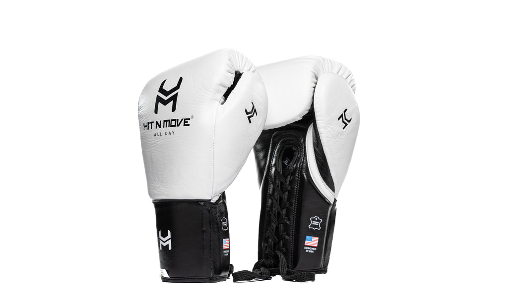 HIT'N'MOVE ALL DAY® Pro Balance (Laces) boxing gloves
