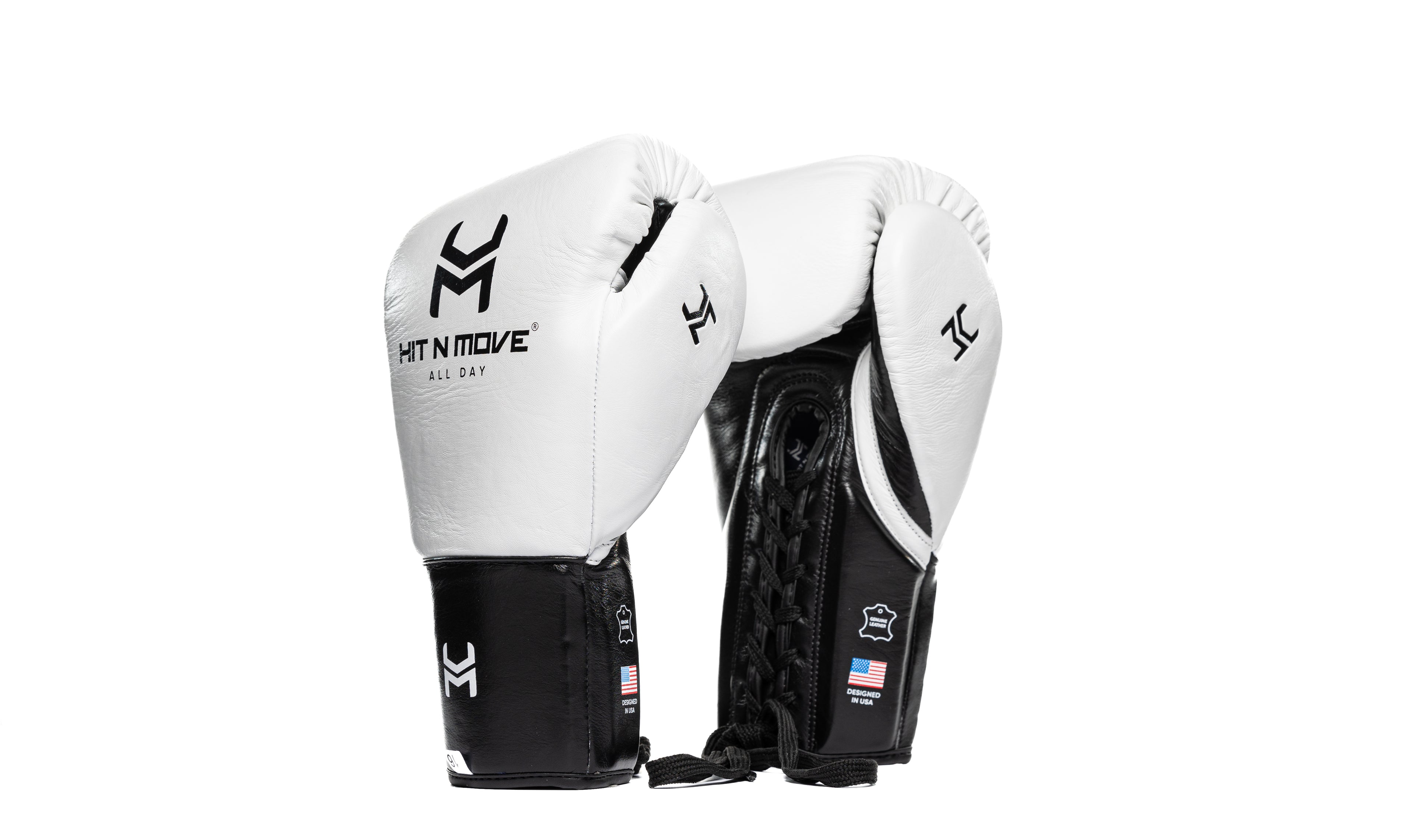 HIT'N'MOVE ALL DAY® Pro Balance (Laces) boxing gloves