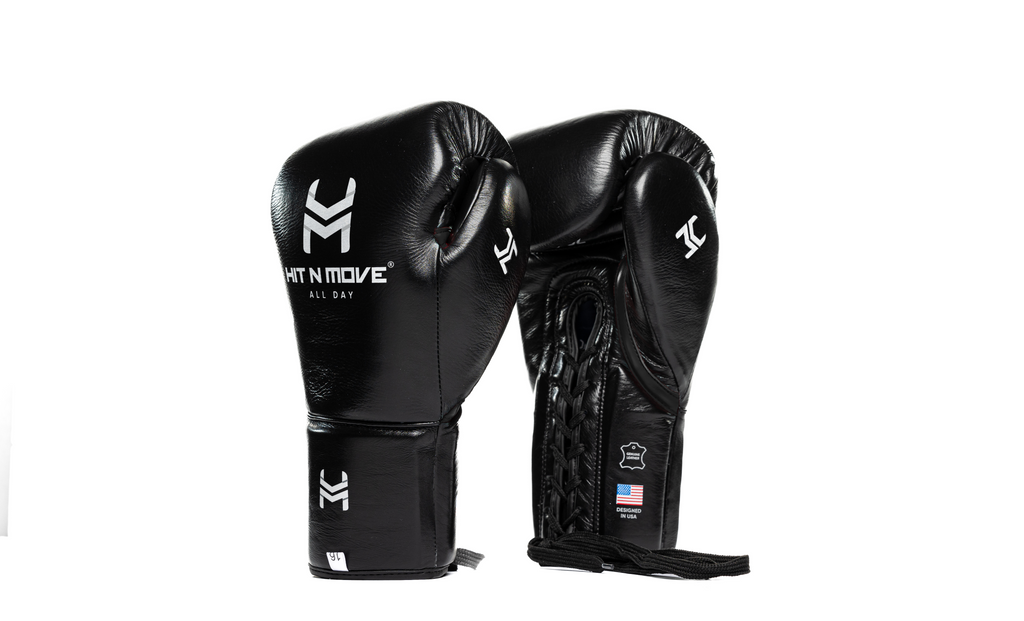 HIT'N'MOVE ALL DAY® Pro Balance (Laces) boxing gloves