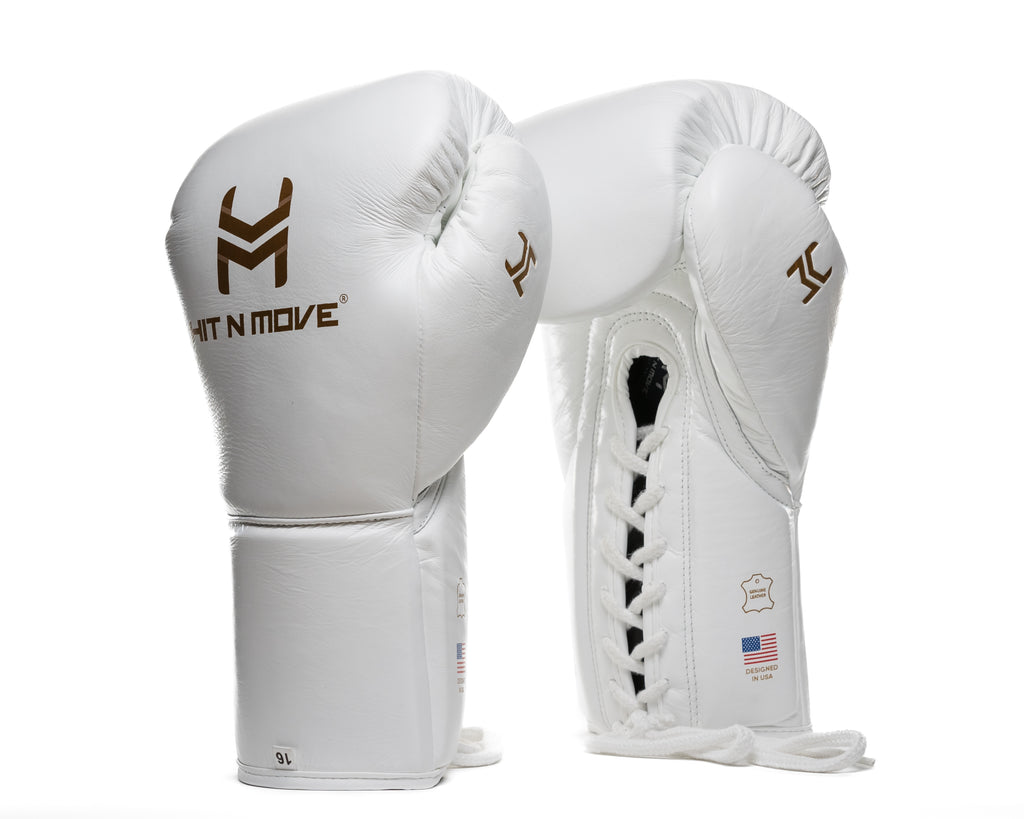 HIT'N'MOVE ALL DAY® Pro Balance (Laces) boxing gloves