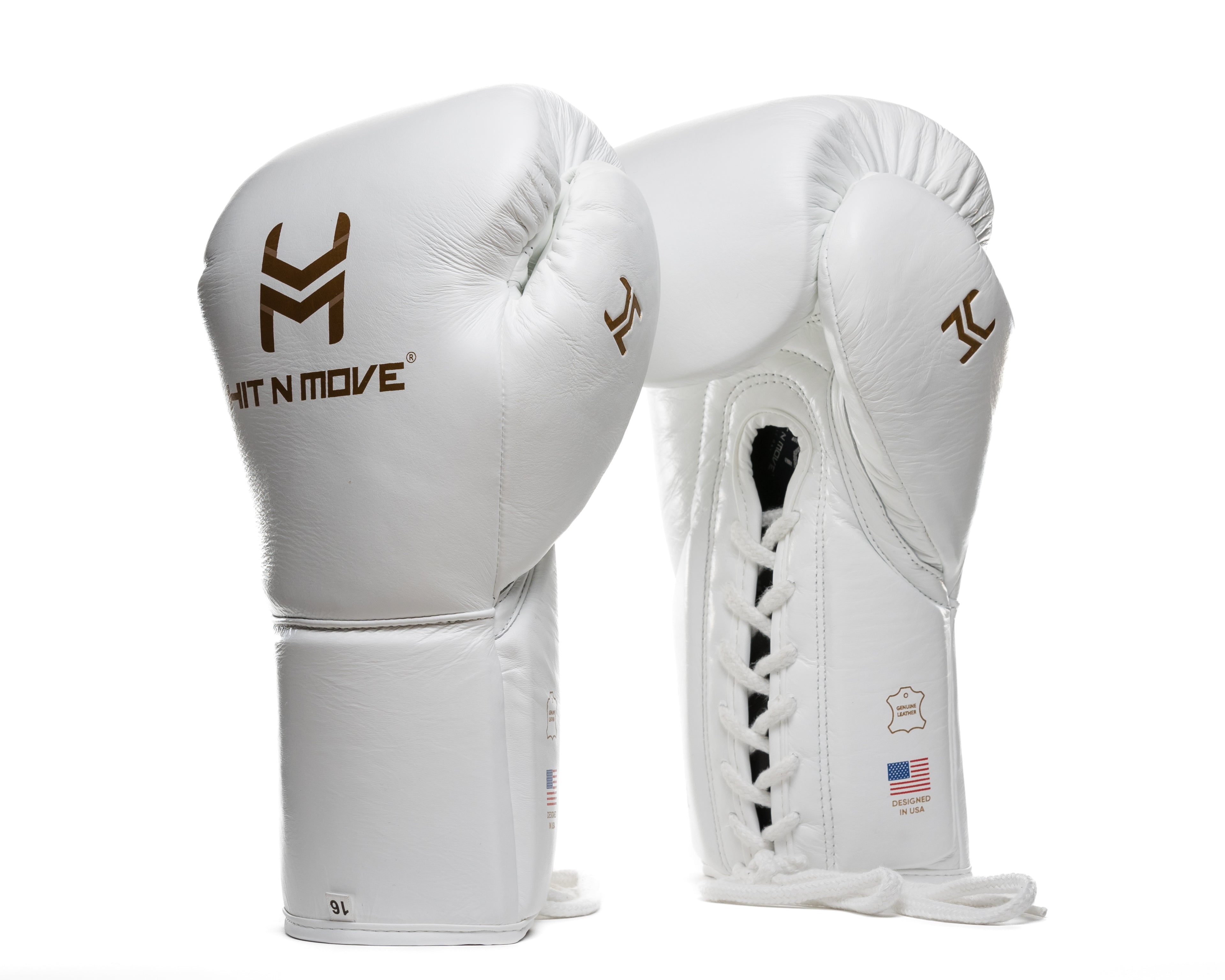 HIT'N'MOVE ALL DAY® Pro Balance (Laces) boxing gloves