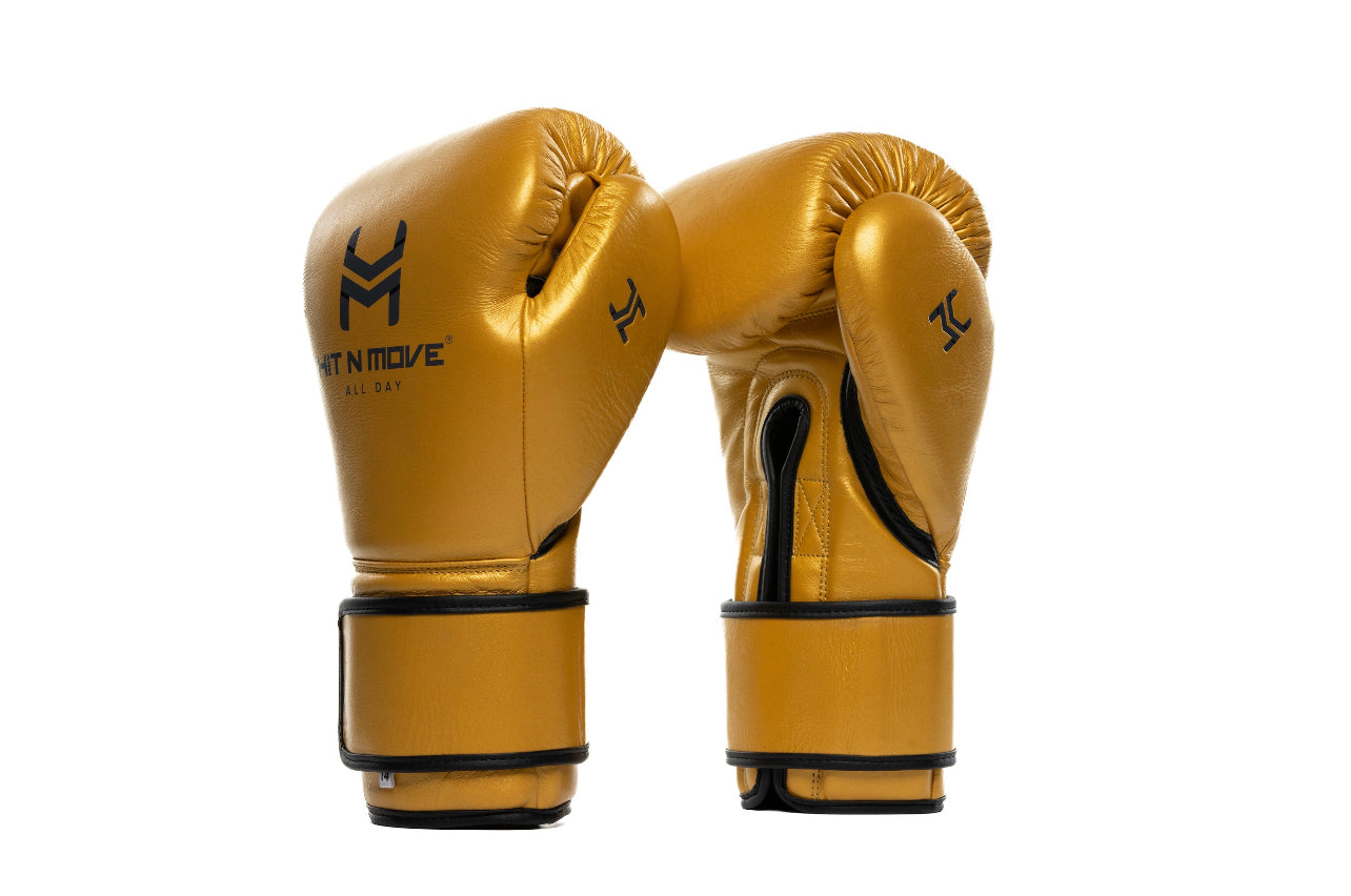 HIT'N'MOVE ALL DAY® Pro Balance (Hook and Loop) boxing gloves