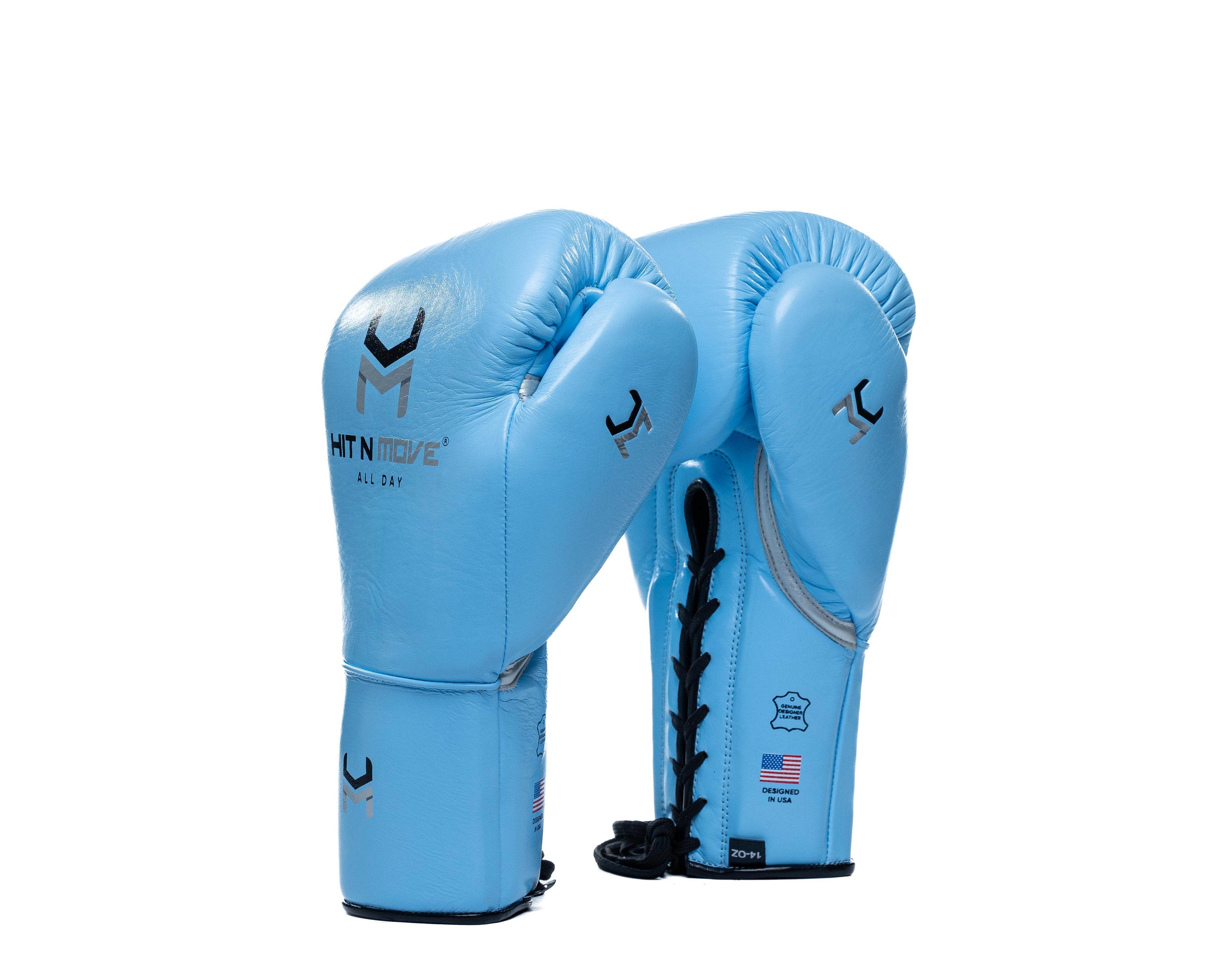HIT'N'MOVE ALL DAY® Pro Balance (Laces) boxing gloves