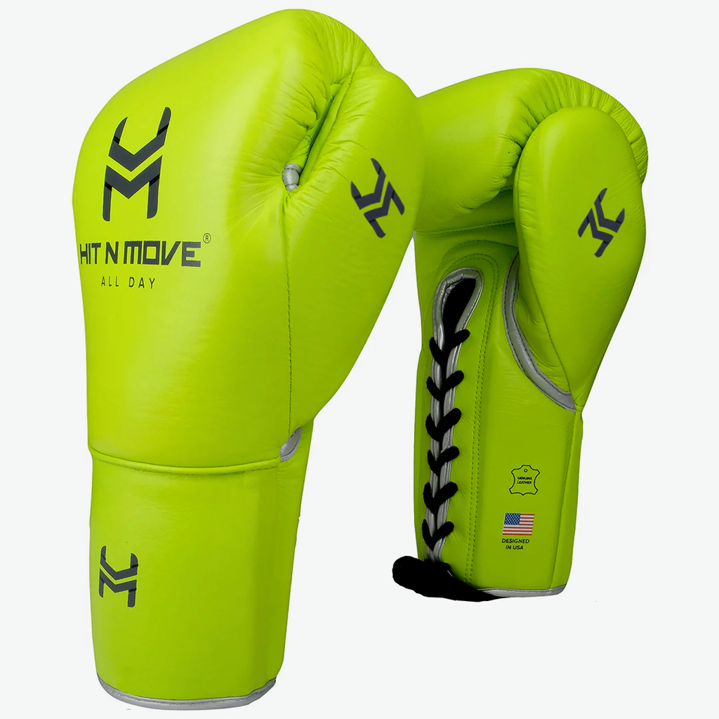 HIT'N'MOVE ALL DAY® Pro Balance (Laces) boxing gloves