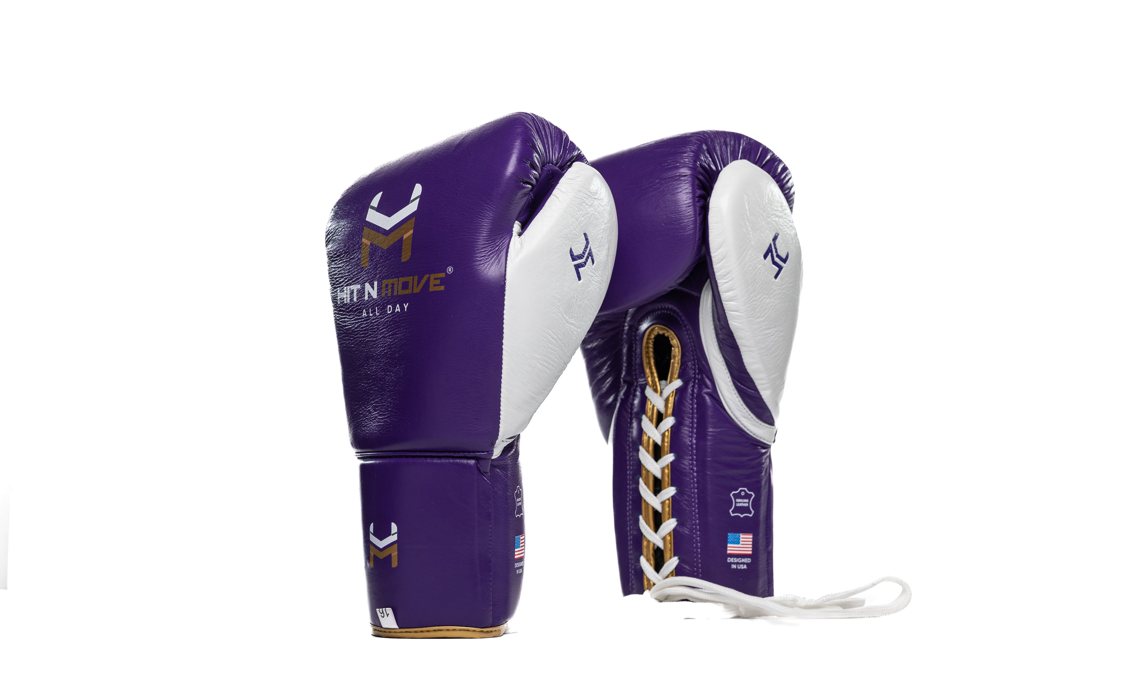 HIT'N'MOVE ALL DAY® Pro Balance (Hook and Loop) boxing gloves