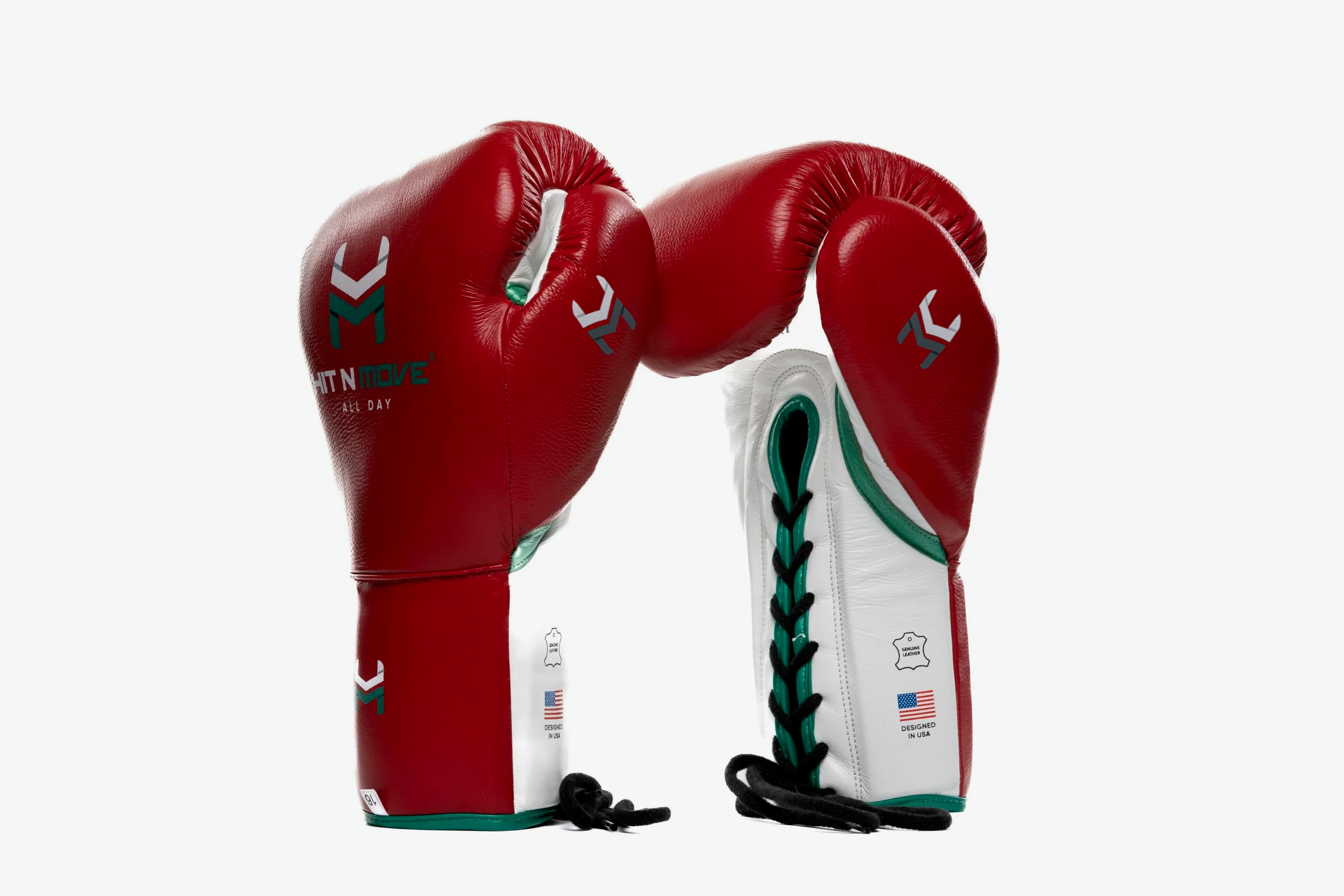 HIT'N'MOVE ALL DAY® Pro Balance (Laces) boxing gloves