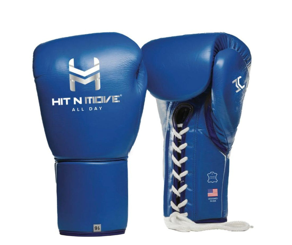 HIT'N'MOVE ALL DAY® Pro Balance (Laces) boxing gloves