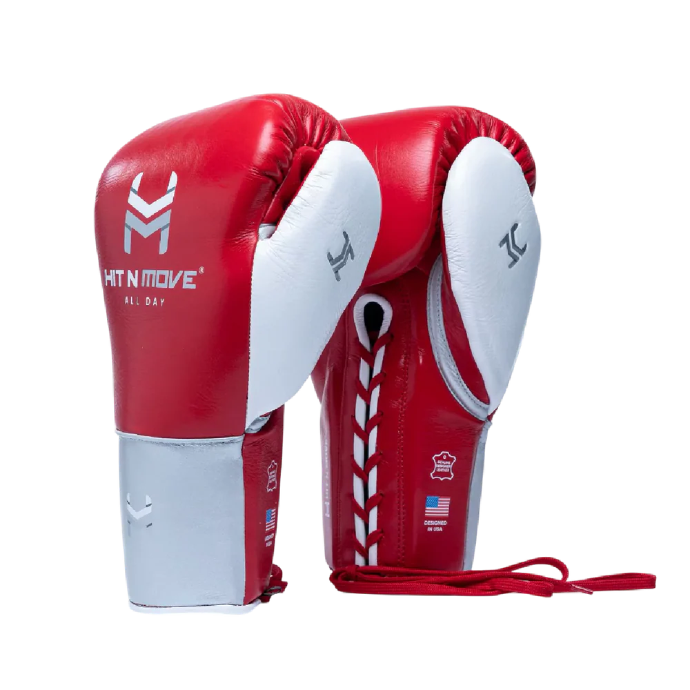 HIT'N'MOVE ALL DAY® Pro Balance (Laces) boxing gloves